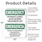 Signmission Safety Culture Sign, 10 in Width, Aluminum, Rectangle, Bilingual OS-2PACK-EM-A-1014-L-10335 - alternate 3